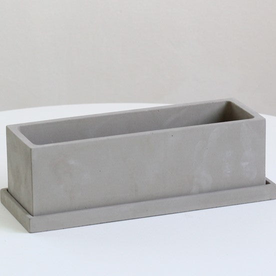 &quot;The Concrete Jungle&quot; Concrete Planter Collection