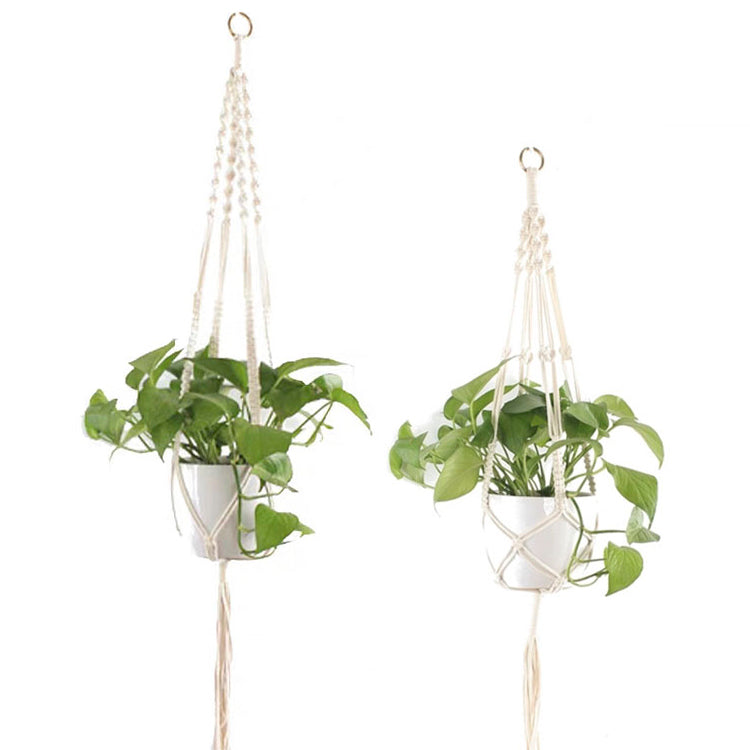 &quot;The Tree Hugger&quot; Handmade Macrame Hanging Plant Holders