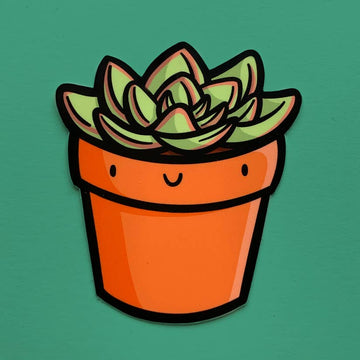Succulent Vinyl Sticker