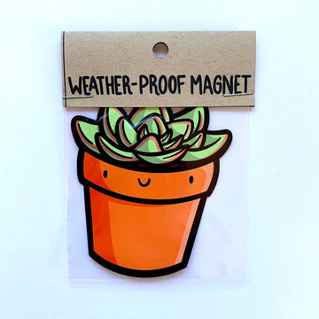 Succulent Weatherproof Magnet