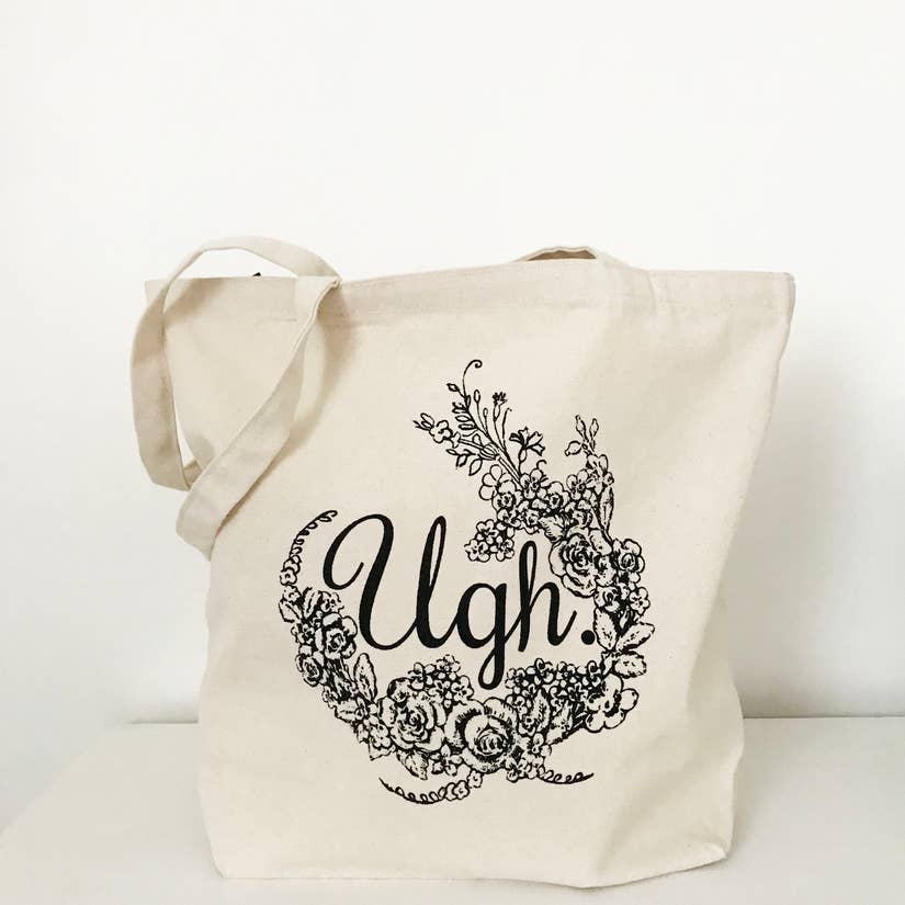 Ugh Canvas Tote Bag