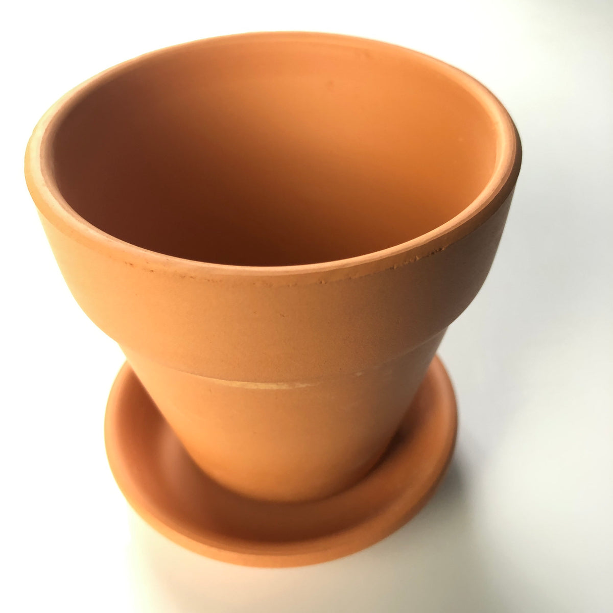 &quot;Clay Dreaming&quot; Terracotta Planter &amp; Dish