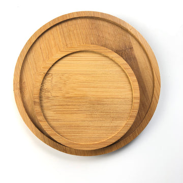 "The Real MVP" Bamboo Planter Dish