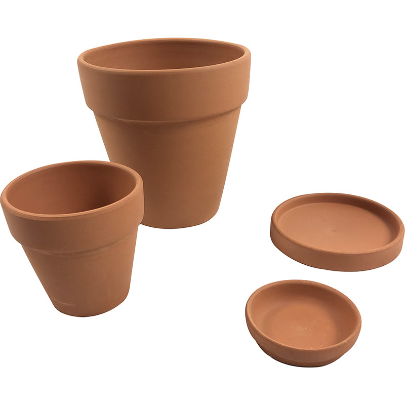 &quot;Clay Dreaming&quot; Terracotta Planter &amp; Dish