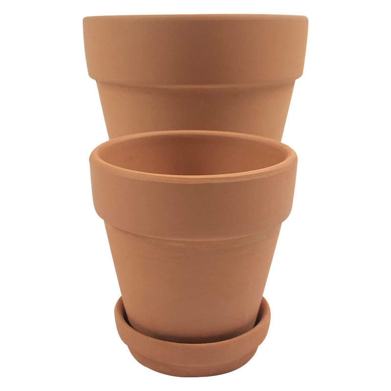 &quot;Clay Dreaming&quot; Terracotta Planter &amp; Dish